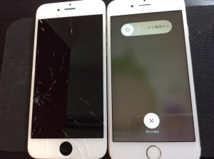 iphone6s ガラス修理
