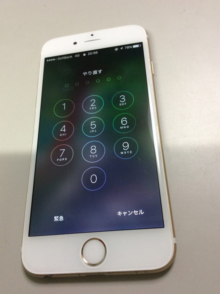 iPhone6水没修理